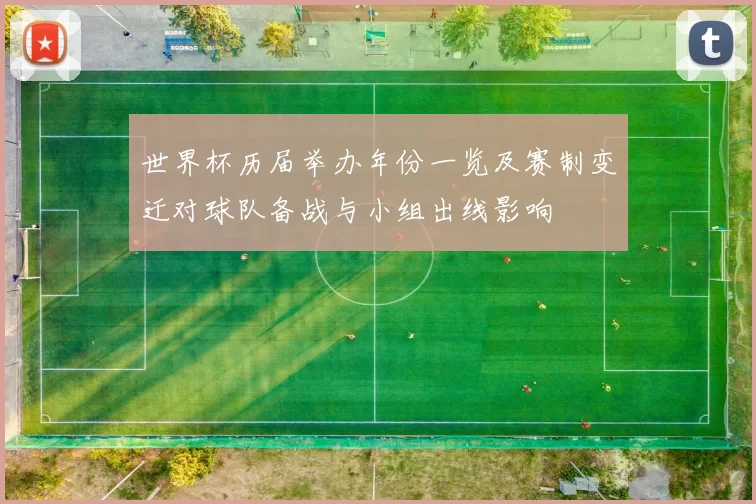 世界杯历届举办年份一览及赛制变迁对球队备战与小组出线影响
