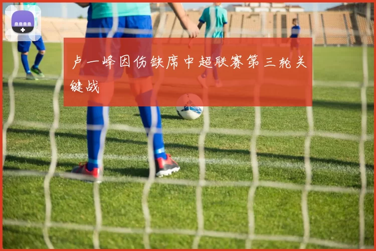 卢一峰因伤缺席中超联赛第三轮关键战
