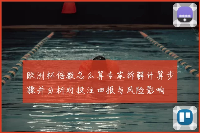欧洲杯倍数怎么算专家拆解计算步骤并分析对投注回报与风险影响